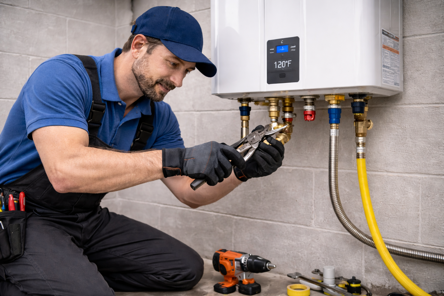 Tankless Water Heater Install